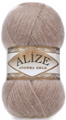 Турецкая пряжа Ализе ANGORA GOLD 542 беж-роз