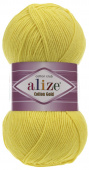 Турецкая пряжа Ализе COTTON GOLD 110 желтый