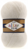Турецкая пряжа Ализе ANGORA REAL 40 450 жемчуг